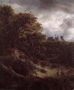 Jacob van Ruisdael Bentheim Castle oil on canvas